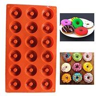 Sinduc Cake Baking Mold Silicone Mini Donut Doughnuts Pan for Baking Bread Dessert Chocolate N2