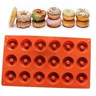 Sinduc Cake Baking Mold Silicone Mini Donut Doughnuts Pan for Baking Bread Dessert Chocolate N3