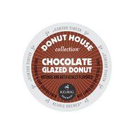 Green Mountain Donut House Chocolate Glazed Donut Coffee K-Cups 96ct Case