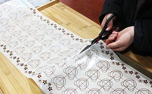 Bluedrop Non-Stick Silicone Baking Mat for Macarons 31.5" X 11.8",You can cut following your require