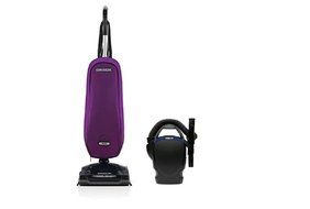 Oreck Axis Upright Lightweight Vacuum Cleaner - Purple Power Bundle with Oreck CC1600 Handheld Vac