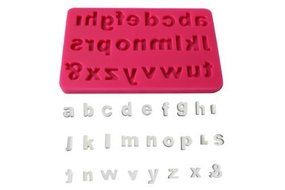 NY Cake Silicone Lower Case Letter Mold