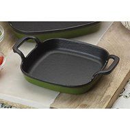 Bayou Classic 7722G Cypress Green 4 Qt Casserole With Lid, Bayou Classic,Enameled Cast Iron N3
