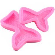 Mujiang Mermaid Tail Silicone Jelly Sugar Chocolate Fondant Molds Large+Small N2