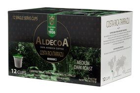 Aldecoa K-Cup Coffee, Costa Rica, 12 Count N3