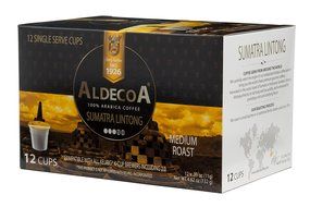 Aldecoa K-Cup Coffee, Costa Rica, 12 Count N16