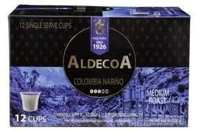 Aldecoa K-Cup Coffee, Costa Rica, 12 Count N18