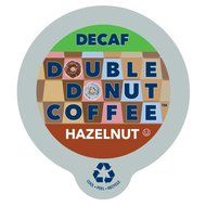 Double Donut Coffee Decaf Hazelnut Flavored Coffee Single Serve Cups For Keurig K Cup Brewer (24 count)