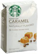 Starbucks Natural Fusions Ground Coffee, Caramel Flavored, 11-Ounce Packages (Pack of 2)