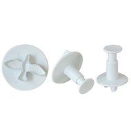 YIJIA 3Pcs/Set Bird Shape Cake Chocolate Cutters Cookies Mold Baking Pastry Tools N4