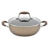 Advanced Bronze Hard-Anodized 3.5-quart Nonstick Covered Chef's Casserole