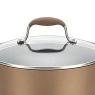 Advanced Bronze Hard-Anodized 3.5-quart Nonstick Covered Chef's Casserole N2