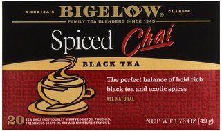 Bigelow Spiced Chai Tea Bags - 20 ct