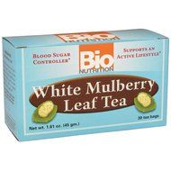Bio Nutrition White Mulberry Leaf Tea, 30 Count