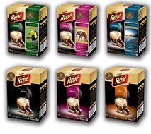 Bean2Pod: Rene Variety Flavour Bundle &ndash; 60 ReneNespresso Compatible Coffee Capsules