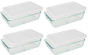 Pyrex Baking Dish With Lid 11 CUP (Pack of 2) N2