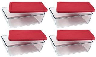 Pyrex Baking Dish With Lid 11 CUP (Pack of 2) N4