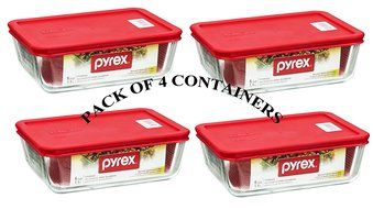 Pyrex Baking Dish With Lid 11 CUP (Pack of 2) N5