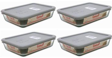 Pyrex Baking Dish With Lid 11 CUP (Pack of 2) N7