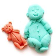 "Silicone Cake Sugar Baby Fondant Mold" shopping N4