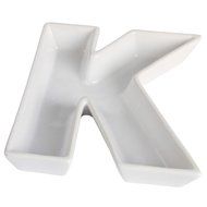 Ivy Lane Design Ceramic Greek Alphabet Dish, Kappa