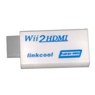 Linkcool Wii to HDMI 720P / 1080P HD Output Upscaling Converter - Supports All Wii Display Modes, HDMI Upscale N5