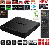 HONGYU&reg; T95X Android 6.0 TV BOX HD KODI 16.1 Fully Loaded XBMC Amlogic S905X Quad Core 64bit 1GB / 8GB Wifi Ethernet... N3
