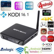 HONGYU&reg; T95X Android 6.0 TV BOX HD KODI 16.1 Fully Loaded XBMC Amlogic S905X Quad Core 64bit 1GB / 8GB Wifi Ethernet... N9
