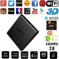 HONGYU&reg; T95X Android 6.0 TV BOX HD KODI 16.1 Fully Loaded XBMC Amlogic S905X Quad Core 64bit 1GB / 8GB Wifi Ethernet... N18