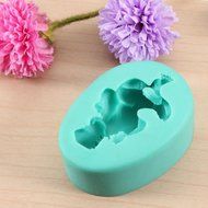 "Silicone Baby Mould Cake Chocolate Soap Fondant Mould" shopping N3