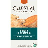 Celestial Organics Herbal Tea, Digestion, 20 Count (Pack of 6) N9