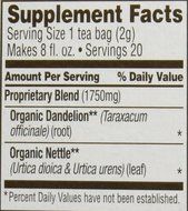 Celestial Organics Herbal Tea, Digestion, 20 Count (Pack of 6) N19