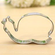 Stainless Steel Snail Baking Mould Cookie Cutter Fondant Cake Mold shopping N3
