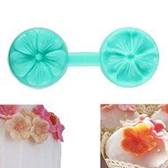 Silicone Dual Side Printing Flower Cake Mold Sugar Decorating Tool N2