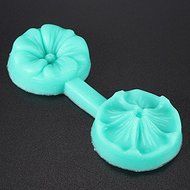 Silicone Dual Side Printing Flower Cake Mold Sugar Decorating Tool N7