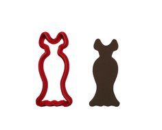Evening Gown Cookie Cutter
