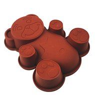 Cute bear silicone cake mold baking biscuits DIY chocolate chip cookies baking cake mold N3