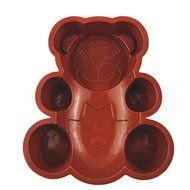 Cute bear silicone cake mold baking biscuits DIY chocolate chip cookies baking cake mold N4