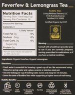 Buddha Teas Feverfew &amp; Lemongrass Tea, 18 Count (Pack of 6) N2