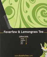 Buddha Teas Feverfew &amp; Lemongrass Tea, 18 Count (Pack of 6) N3