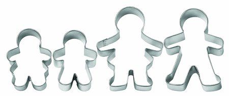 Wilton Gingerbread Family Cookie Cutter Set N7