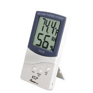 TRADERPLUS LCD Large Screen Digital Indoor Outdoor Centigrade to Fahrenheit Thermometer Hygrometer Temperature... N2
