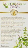 Celebration Herbals Organic Meadowsweet Leaf &amp; Flower Tea N3
