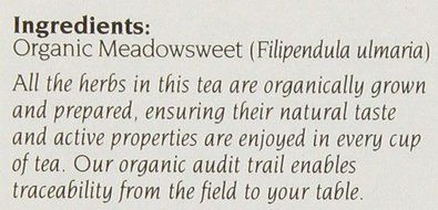 Celebration Herbals Organic Meadowsweet Leaf &amp; Flower Tea N5