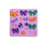 Cutoy Bowknots Design Silicone Cake Fondant Chocolete Jello Soap Candy Gum Paste Molds Clay Moulds DIY Decorating...