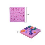 Cutoy Bowknots Design Silicone Cake Fondant Chocolete Jello Soap Candy Gum Paste Molds Clay Moulds DIY Decorating... N3
