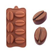 Coffee Bean Shape Chocolate Silicone Mold Baking Cake Decoration Mould