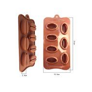Coffee Bean Shape Chocolate Silicone Mold Baking Cake Decoration Mould N2