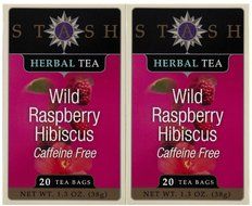 Stash Tea Wild Raspberry Habiscus tea - 20 ct - 2 pk