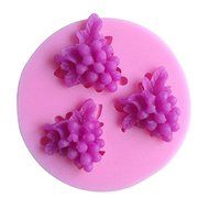 "Silicone 3D Grape Fondant Mold Cake Decoration DIY Mold Mould" shopping N6